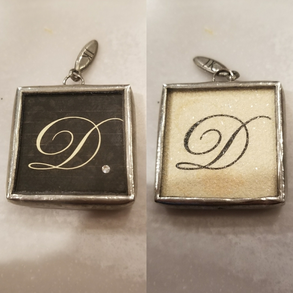 Cursive D Pendant
